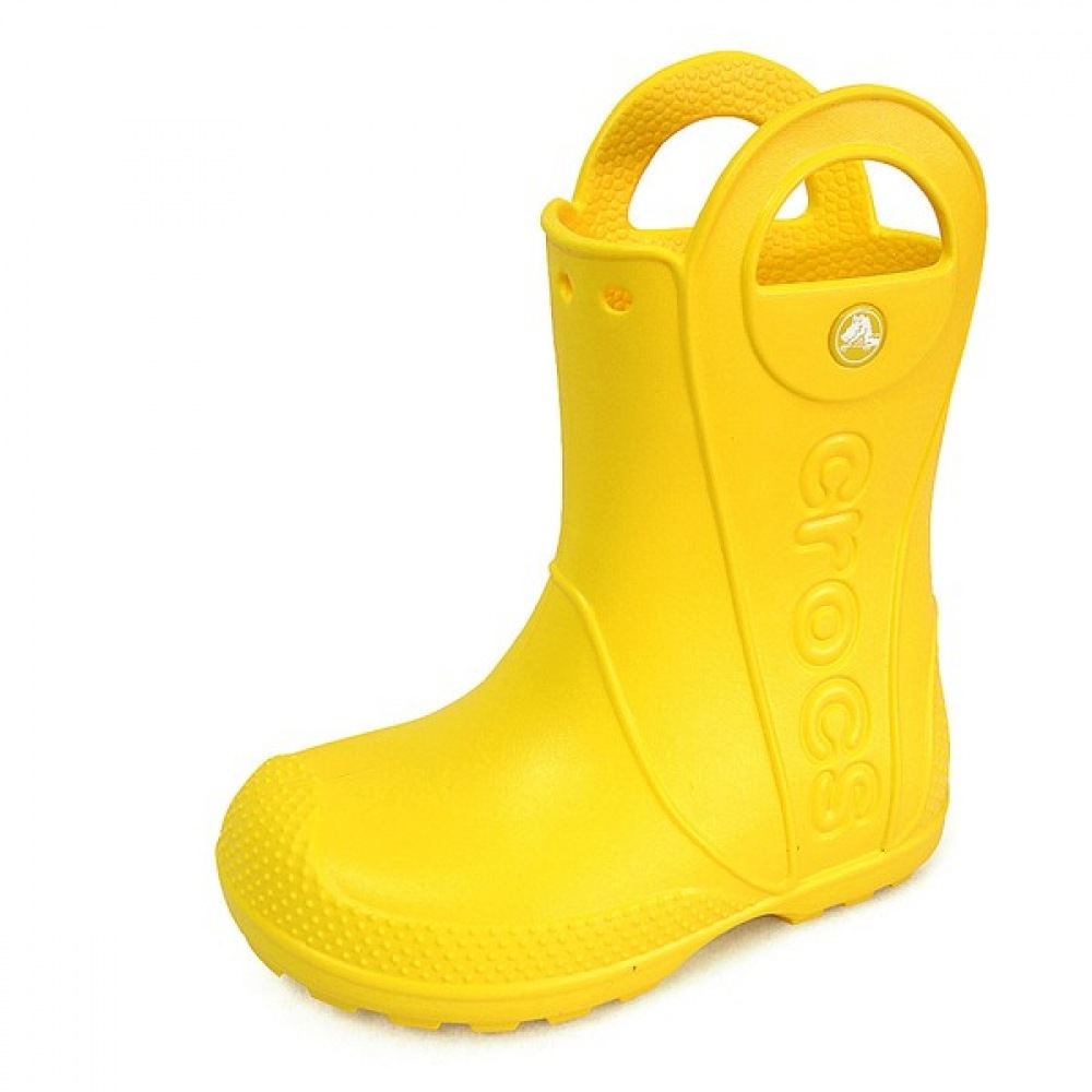 [クロックスシューズ] クロックスキッズハンドルイット幼児用子供用レインブーツレインブーツレイニーイエロー 211056-730 6,049円