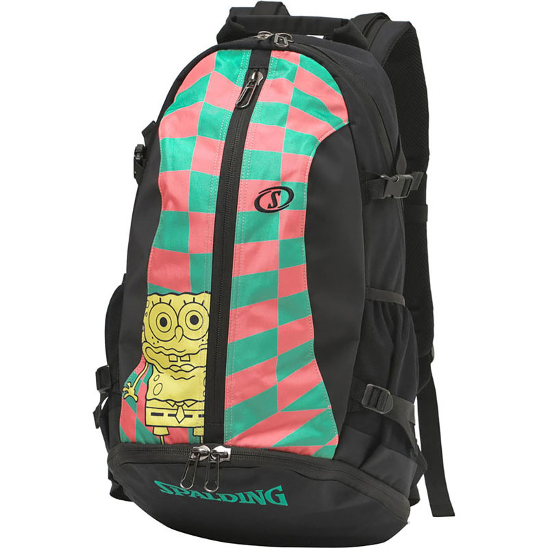 ケイジャー スポンジ・ボブ チェッカーフラッグ バスケットボール バックパック 40007sbc