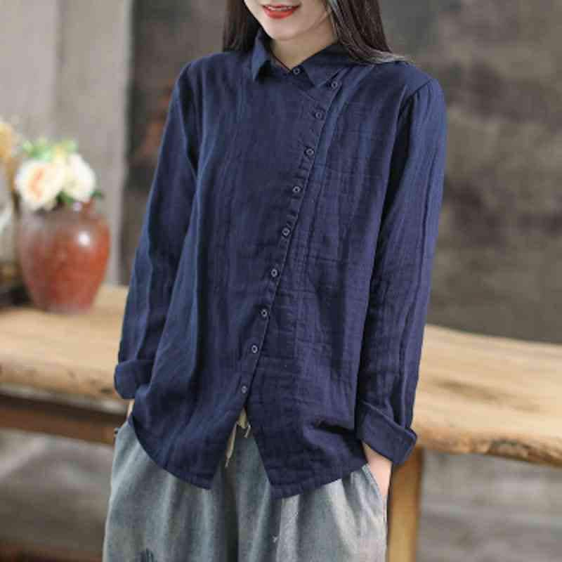 シャツ レディース 麻 カジュアル ブランド 長袖 ロゴ 暖かい ポロシャツ 秋 しわになりにくい 厚手 大人 ブラウス 襟付き 冬 ランニング スポーツ 事務服 カットソー おしゃれ トップス 春