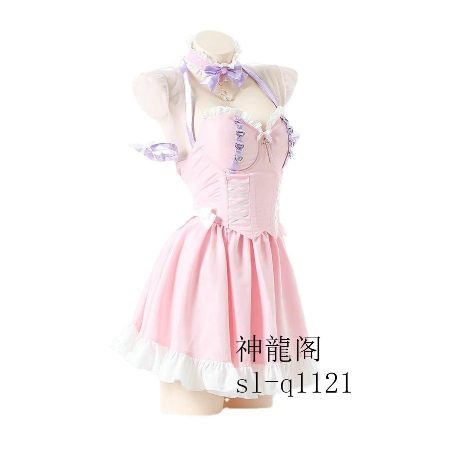 ロリータドレス キャミソール裾 お姫様ドレス文化祭 イベント ハロウィン コスプレ衣装 仮装 変装ワンピースJSK ゴシック&ロリータ Lolita
