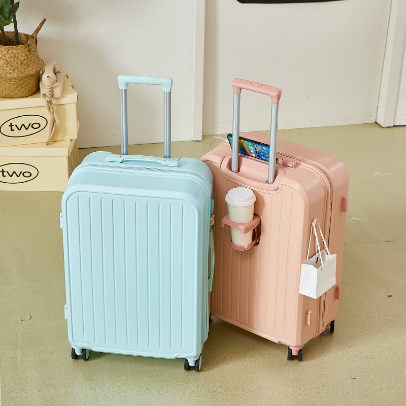 小型で新鮮な多機能ユニバーサルホイールスーツケース小型ポータブルポータブルパスワード搭乗スーツケース