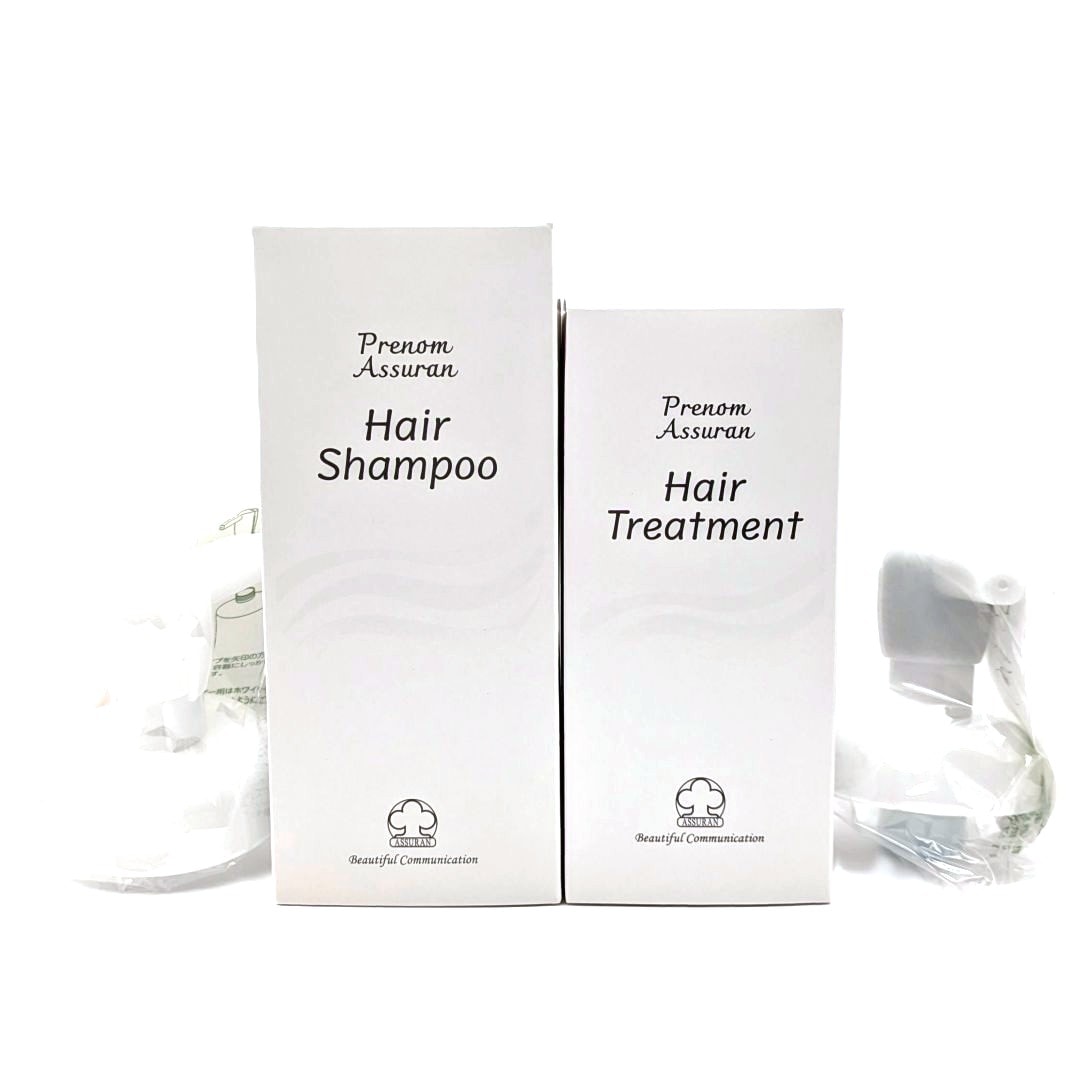 【ポンプ付】リニューアル　アシュラン ヘア シャンプー ＆ ヘア トリートメント セット 　プラノアシュラン