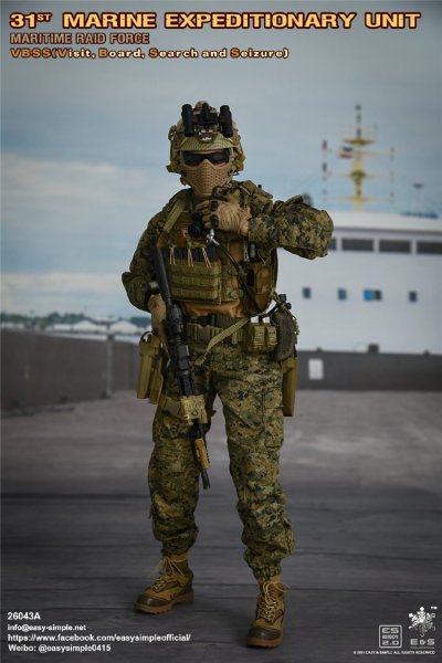 EASYSIMPLE 26043A VBSS 1/6 アクションフィギュア