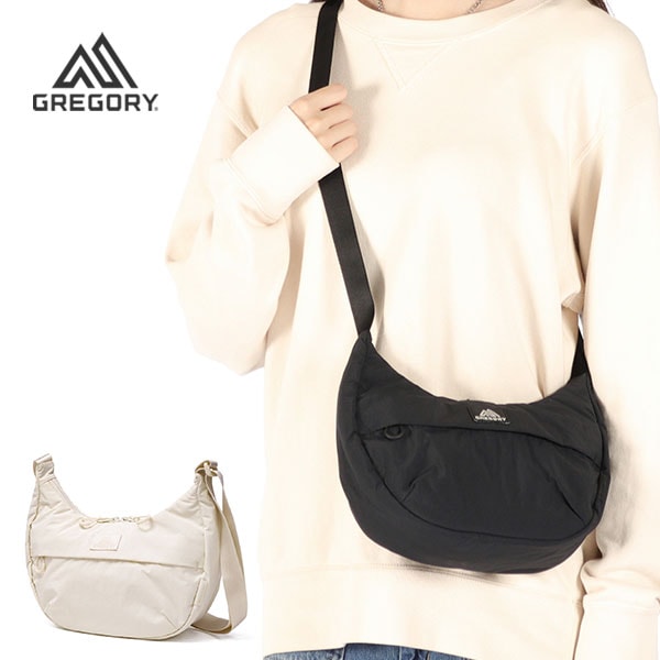 日本正規品 ショルダーバッグ レディース 斜めがけ 小さめ 大人 軽量 バッグ ワンショルダー ミニショルダーバッグ ナイロン 肩掛け ラウンド 三日月 SUSZY スージーハーフムーンショルダーS