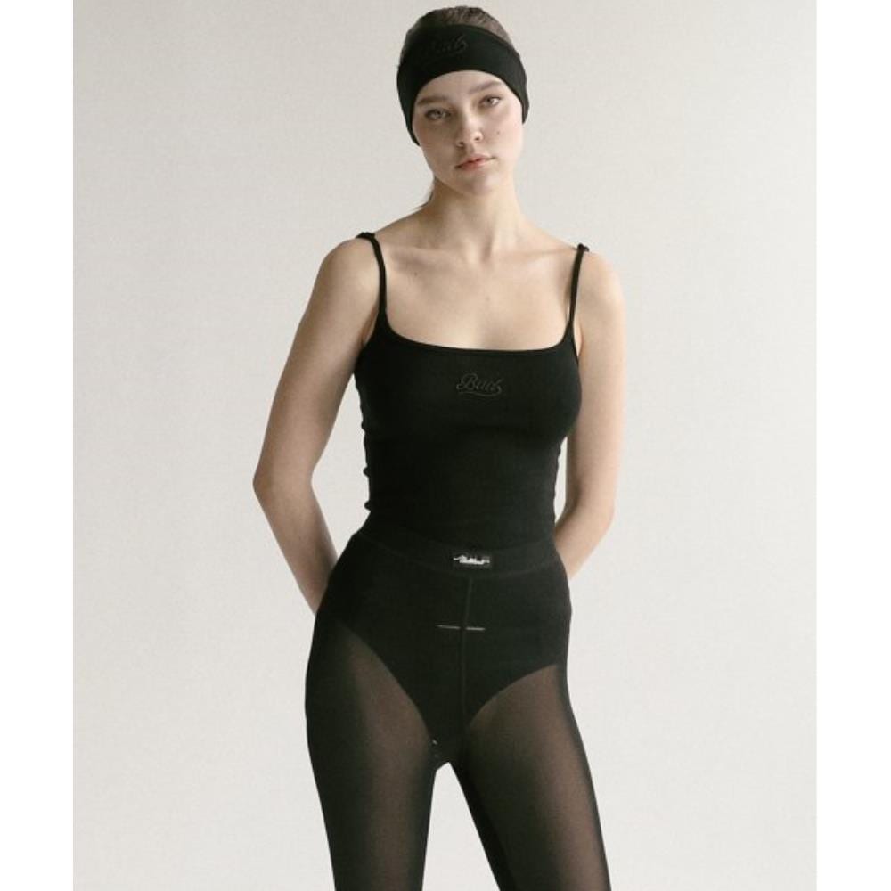 BADBLOOD Beyond Soft String Tank Black w-tnk24-004