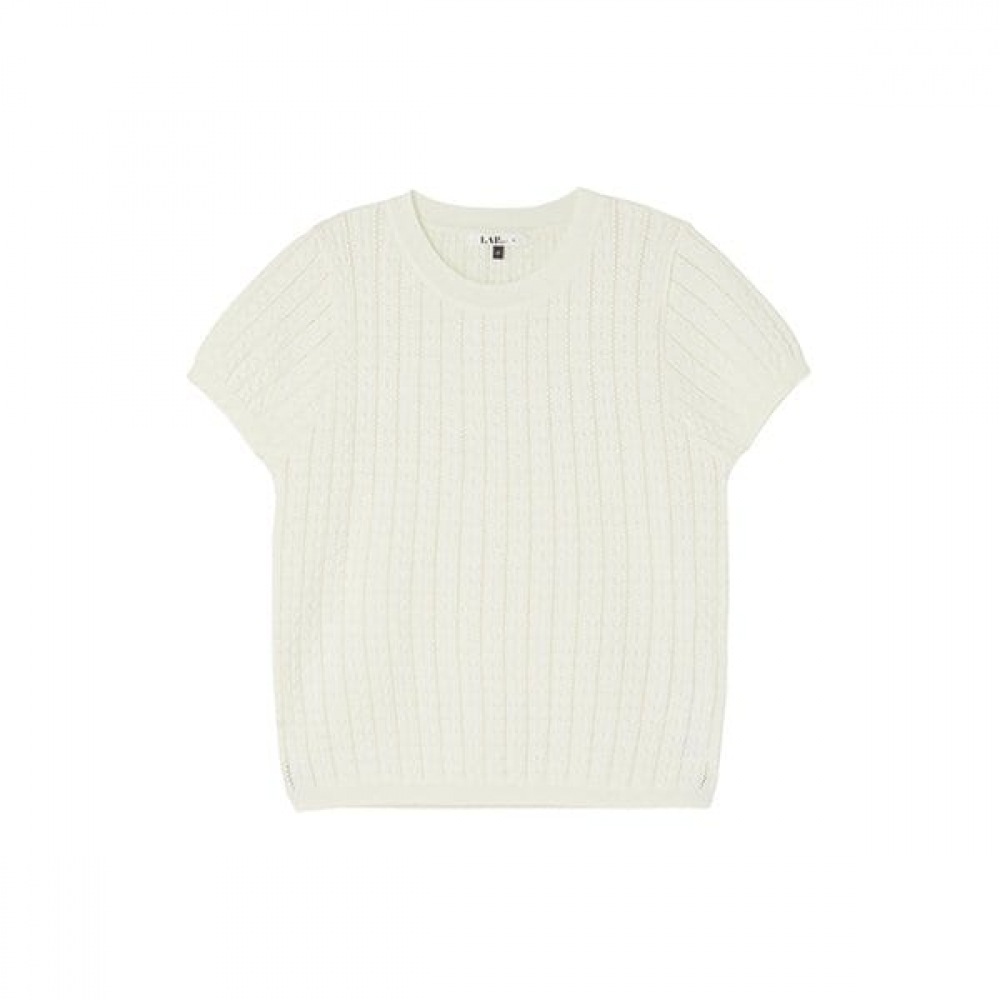 ブランド キャップスリーブ メッシュ ツイストスリムニット AR2KH428