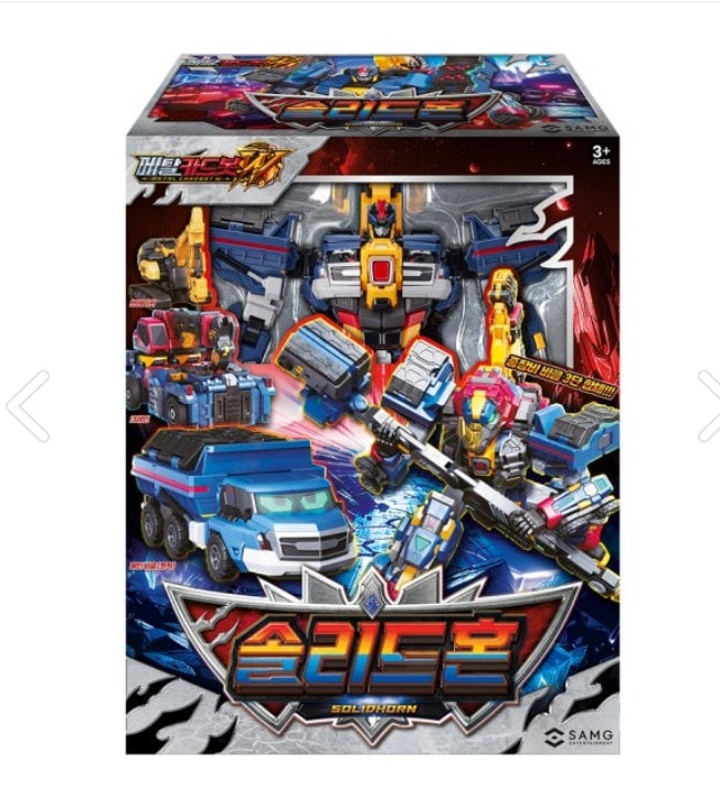 メタルカードボット W/シーズン3/ソリッドホーン/2段変身/合体/変身ロボット/韓国ロボット/フィギュア/CARDBOT Solidhorn/Solid Horn/ブレオン/新型/正品