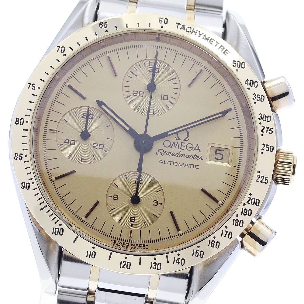 オメガ OMEGA 3311.10 スピードマスター デイト クロノグラフ 自動巻き メンズ 良品 _883733【中古】