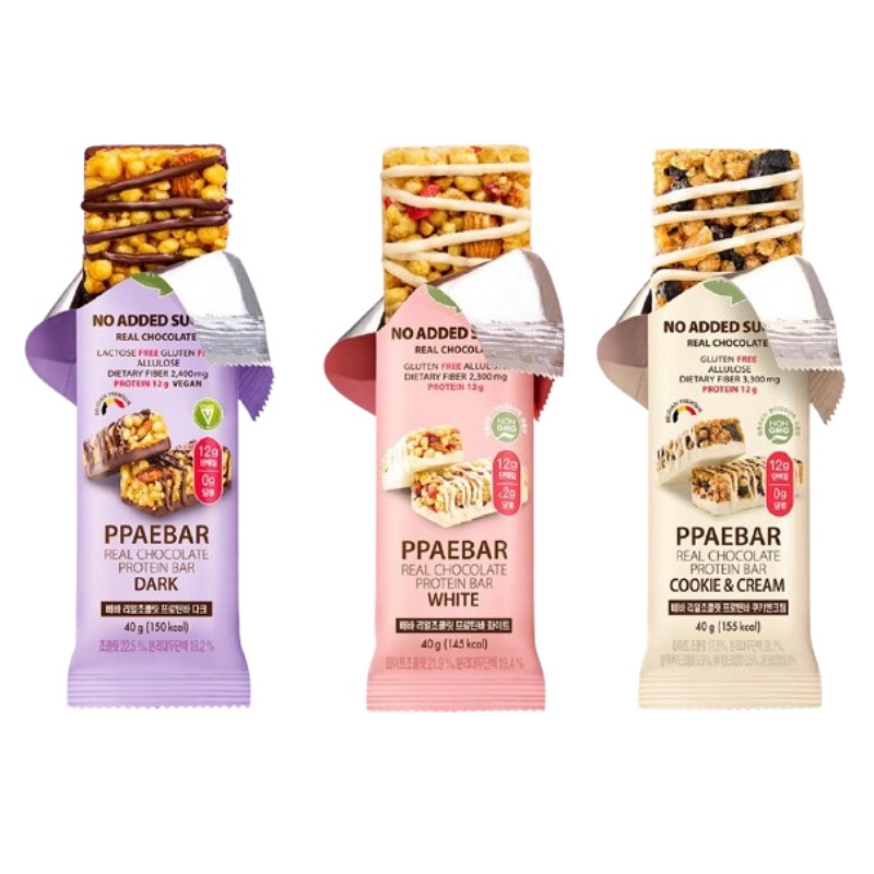 【並行輸入】 [ゼロシュガー] リアルチョコレート プロテインバー 40g 1BOX（9本入）