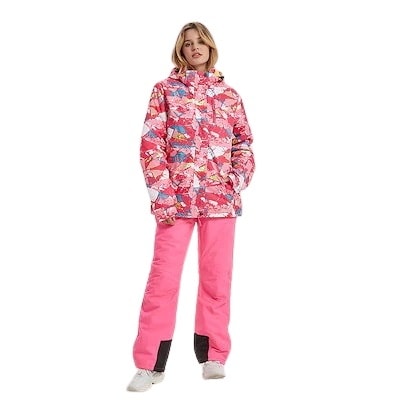 スノーボードウェア 上下セット レディース ジャケット スノボウェア スキーウェア パンツ 2点セッ