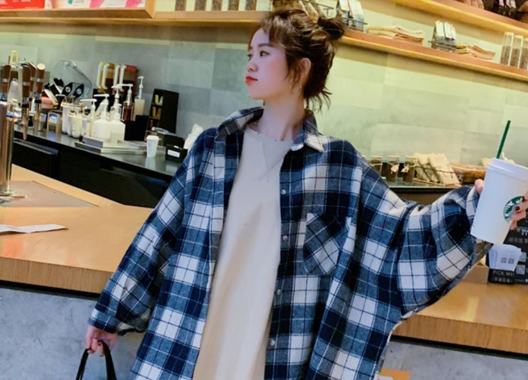 シャツ レディース レトロシャツ 長袖 ヒップシャツ おしゃれ ゆったり 春 夏 秋 2169