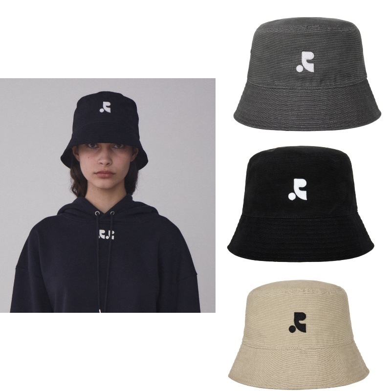 [REST&RECREATION] RR LOGO WASHED BUCKET HAT【送料/関税込】 Qoo10] rest&recreation RR LOGO WASHED BUCKE : バッグ・雑貨