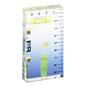 （まとめ）クリスタルレベル [x2セット] マグネット付き ジョブマスター JBL-100MX