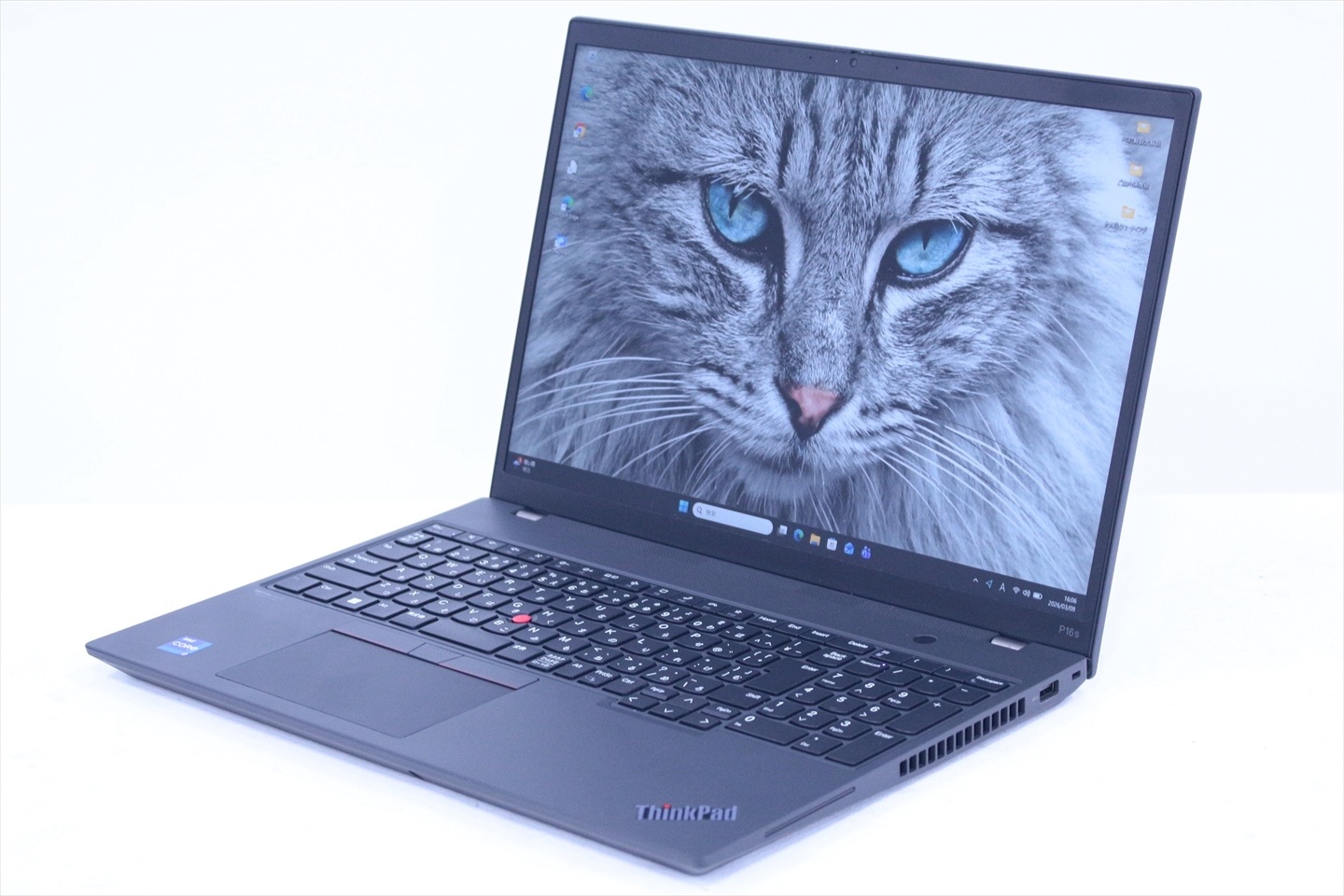 即配 良品 16型液晶安定快速ワークステーション 12世代Corei7 ThinkPad P16s i7-1260P 16G 256G 16.0WUXGA NVIDIA WiFi6E AAA評価