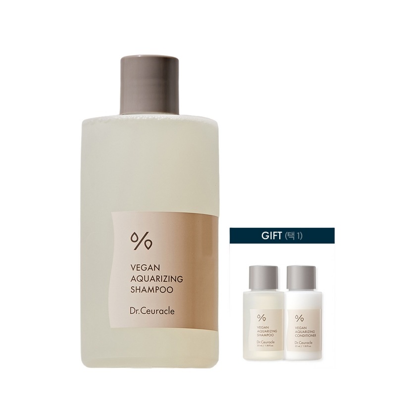 【ラウンジ専用】ビーガンアクアライジングシャンプー300ml+(タック1) ビーガンシャンプー35ml/ビーガンコンディショナー35ml