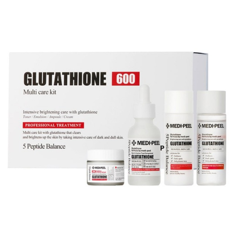 MEDI-PEEL Glutathione 600 Multi care kit トナー+エマルジョン+アンプル+クリーム4点セット