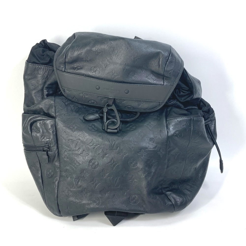 リュックサック M43680 ディスカバリー バックパック モノグラムシャドウ カバン レザー ブラック