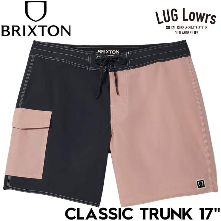 BRIXTON ブリクストン ボードショーツ メンズ サーフパンツ 水着 海パン ショートパンツ 17インチ 速乾 リラックスフィット CLASSIC TRUNK 17 30066 26 #05111