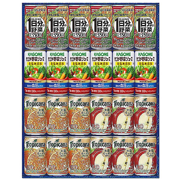 クーポン使えます 野菜果実　24本入りバラエティ缶 ギフトセット[賞味期限：2ヶ月以上]