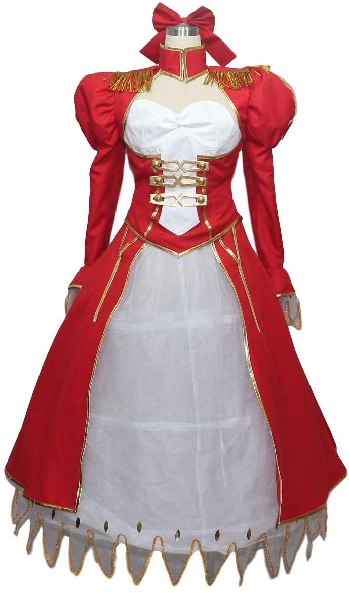 セイバー 赤剣士 ネロ 赤いドレス コスプレ衣装 仮装 ハロウィーン ハロウィン 文化祭 9,546円