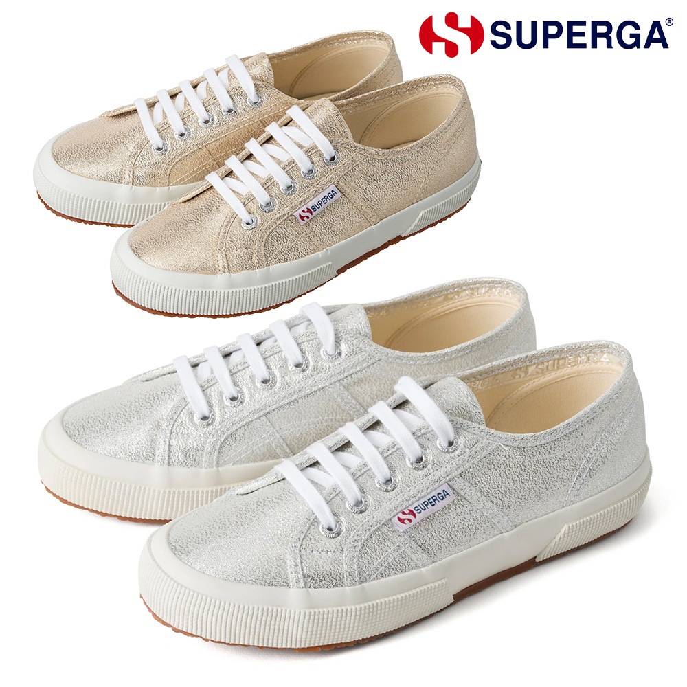 SUPERGA スニーカー レディース ラメウ S001820 スペルガ 2750 LAMEW ラメアッパー 光沢