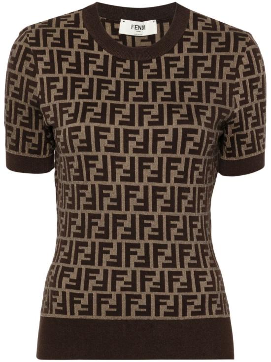 FENDI Women Sweater FZXC72 ASJTF0GGE Brown