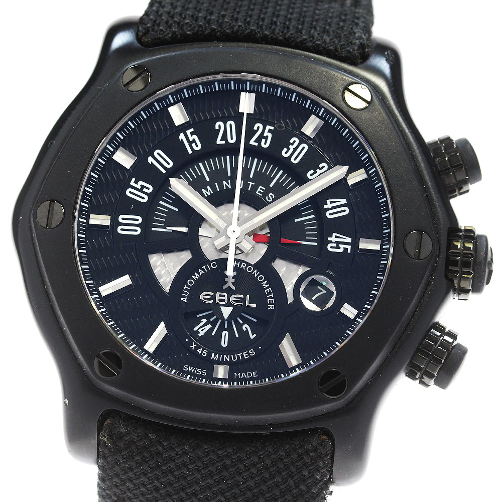 エベル EBEL EC245L83 1911 TEKTON FC BAYERN MUNCHEN クロノグラフ 自動巻き メンズ 箱・保証書付き_834509【中古】