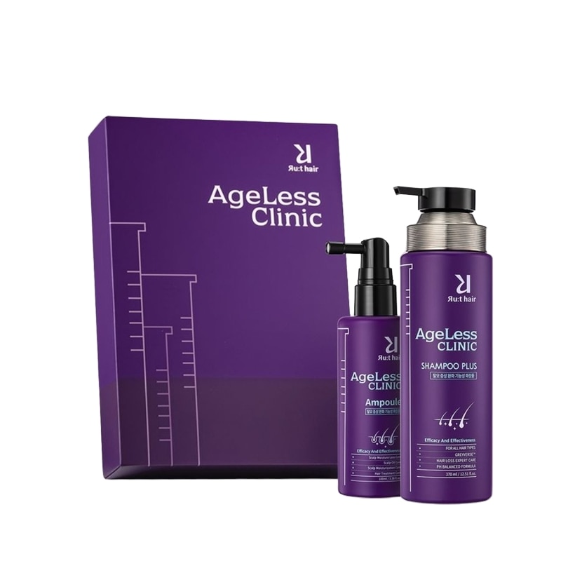 Ruthair [ルートヘア] エイジリス シャンプー&アンプル 2種セッ