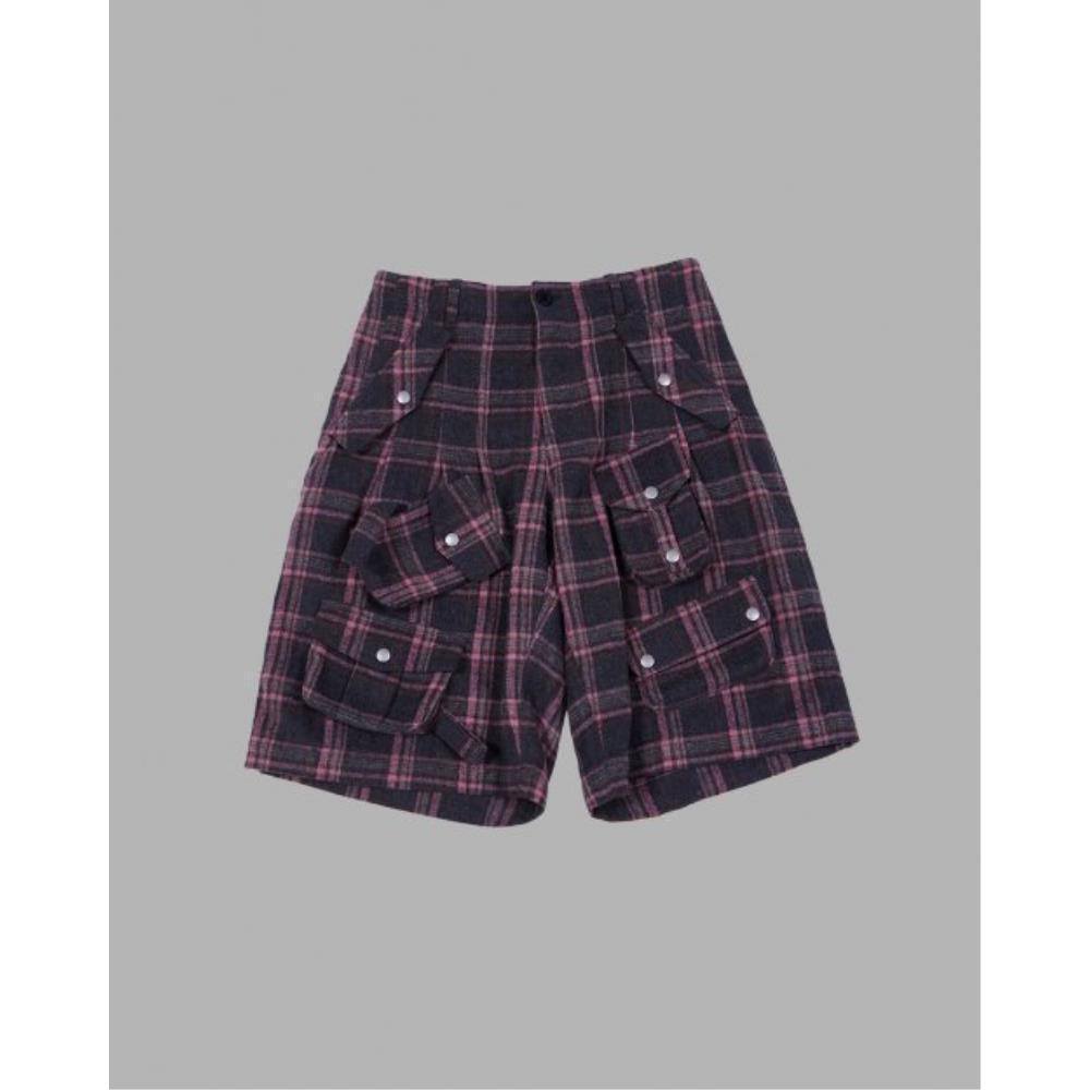 THE MUSEUM VISITOR FIVE FLAP POCKET SHORTS PINK 10313