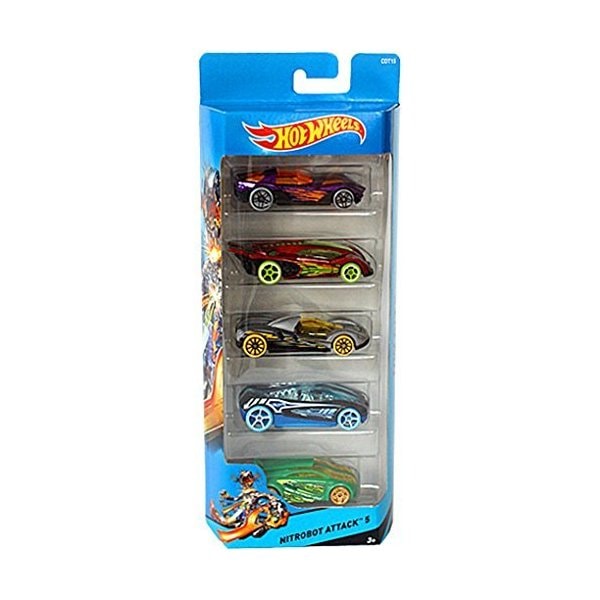 Hot Wheels Nitrobot Attack Very Cool Scarce Set by Hot Wheels 並行輸入品