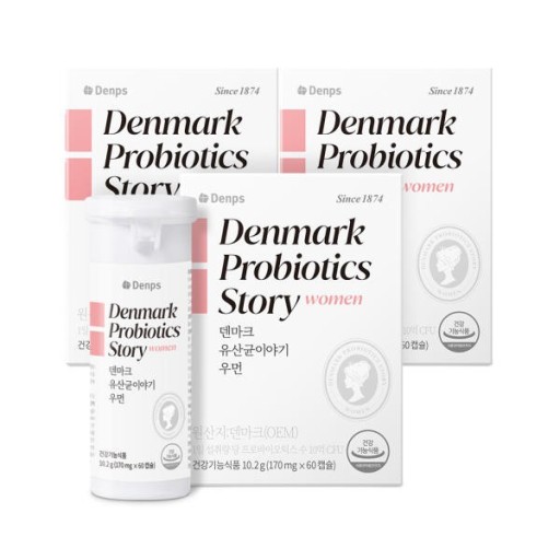[1+1+1] Denps デンマークプロバイオティクスストーリーウーマン60カプセル (2ヶ月分) / 膣健康 / 女性乳酸菌