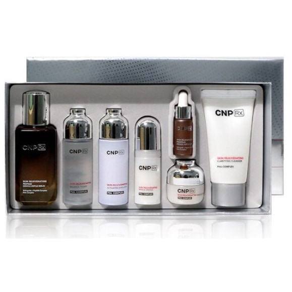 CNP Rx スキン リジューブネイティング プロポリス ミラクル アンプル 企画セット／アンプル40ml＋サンプル6点付き／Rejuevenating