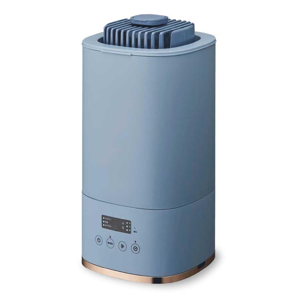 【寝室・リビング兼用加湿器】ドウシシャ 加湿器 スチーム式 容量3L アロマケース付 木造7畳 プレハブ11畳 加湿量400ml/h 加湿切替3段階 連続加湿時間7時間 カンタン給水 オート運転 Ko