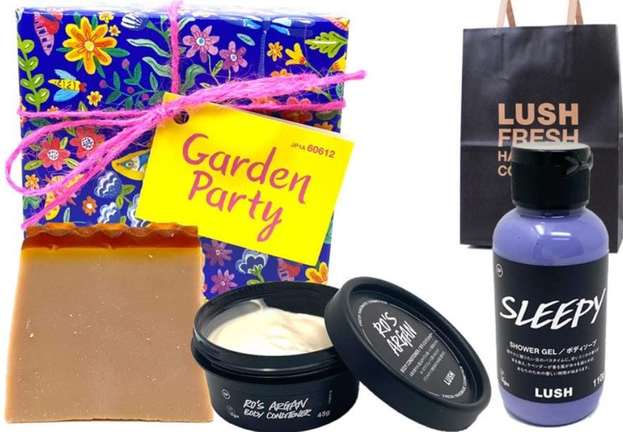 ラッシュ LUSH ギフトセット ガーデンパーティー Garden Party 石けん ソープ シャワージェル お風呂 バス用品 美容 プレゼント 人気 おすすめ