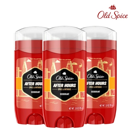 【エクスプレス便】オールドスパイス Old Spice アフターアワーズ 3個セット 長時間持続 スティックタイプ 3.0oz×3　Deodorant Antiperspirantデオドラント・汗脇シート