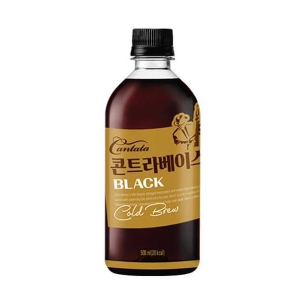 カンタータ コントラバス ブラック500ml 24パット