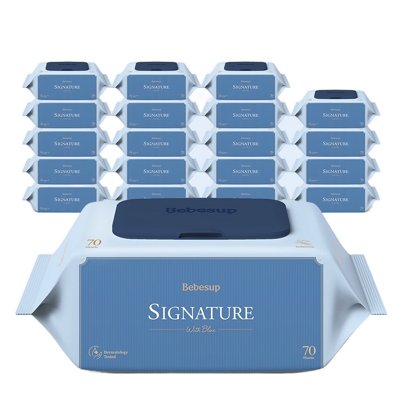 シグネチャーウィードブルー70枚キャップ10パック+10パック