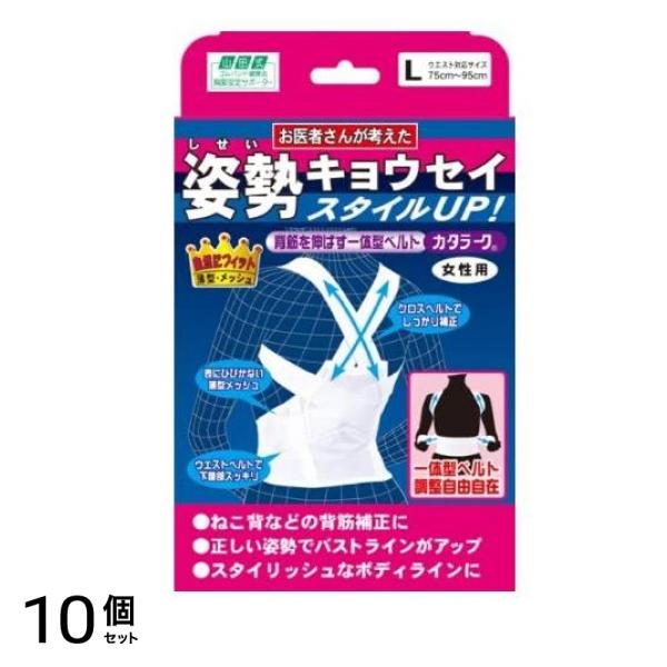 山田式 カタラーク 女性用 1枚 (Lサイズ) 10個セット