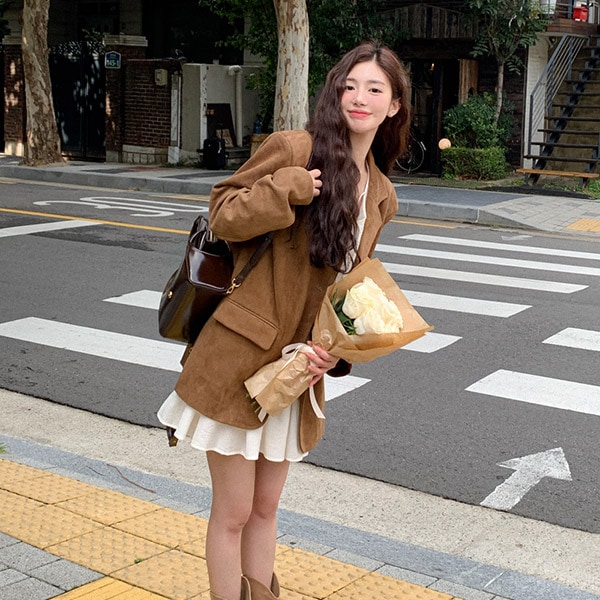 スエードライクオーバージャケット jk2937