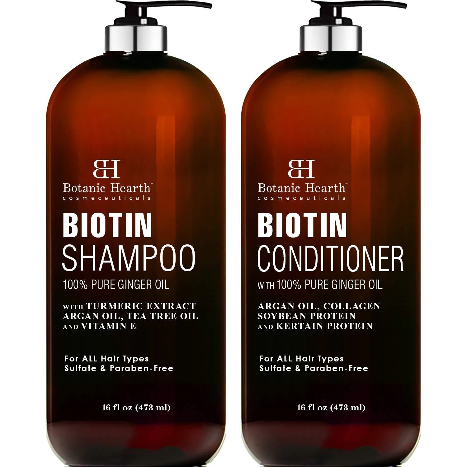 BOTANIC HEARTH Biotin Shampoo and Conditioner Set