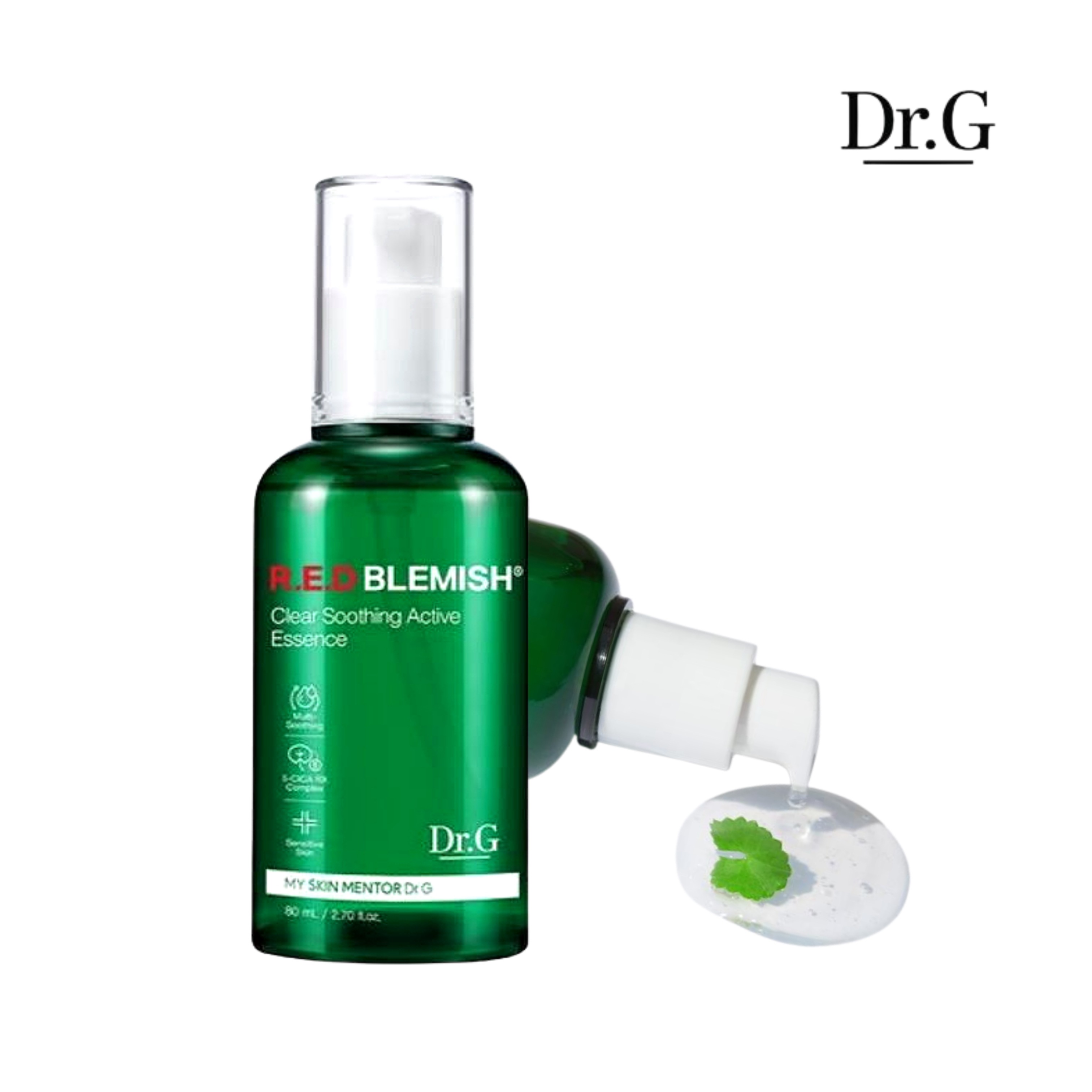 [화사Pick Hottem] レッドブレミッシュ クリアスージングアクティブエッセンス 80ml /肌荒れケア 保湿 敏感肌向け さっぱりタイプ 化粧水代わりに使える