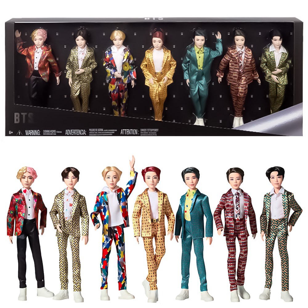 BTS公式ファッションストーン7 PACKマーテル防弾少年団グッズアイドルバービー人形関節人形ギフト包装商品