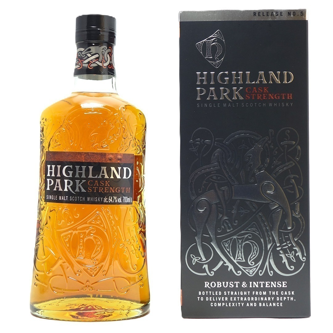 ハイランド パーク カスクストレングス No.5 64.7度 700ml 箱付 正規品 スコッチウイスキー オークニー ^YCHP05J0^