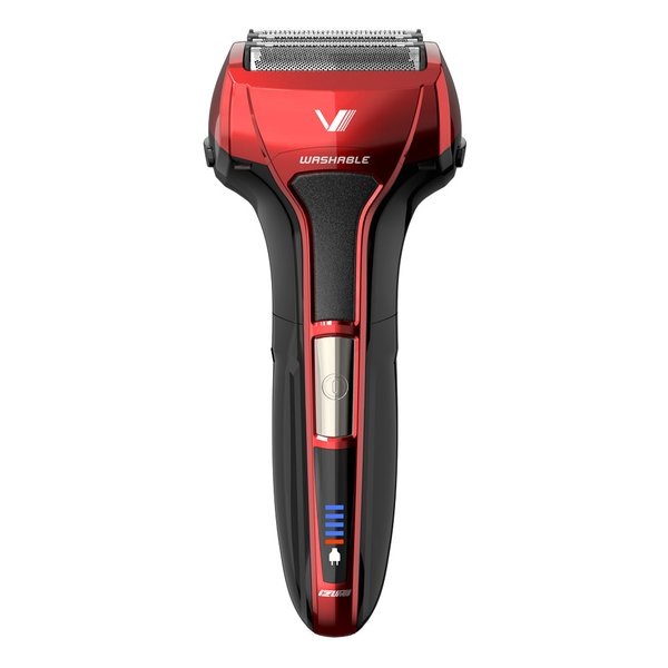 メンズシェーバー 5枚刃 充電・交流式 ソリッドモデル レッド IZF-V553W-R レッド
