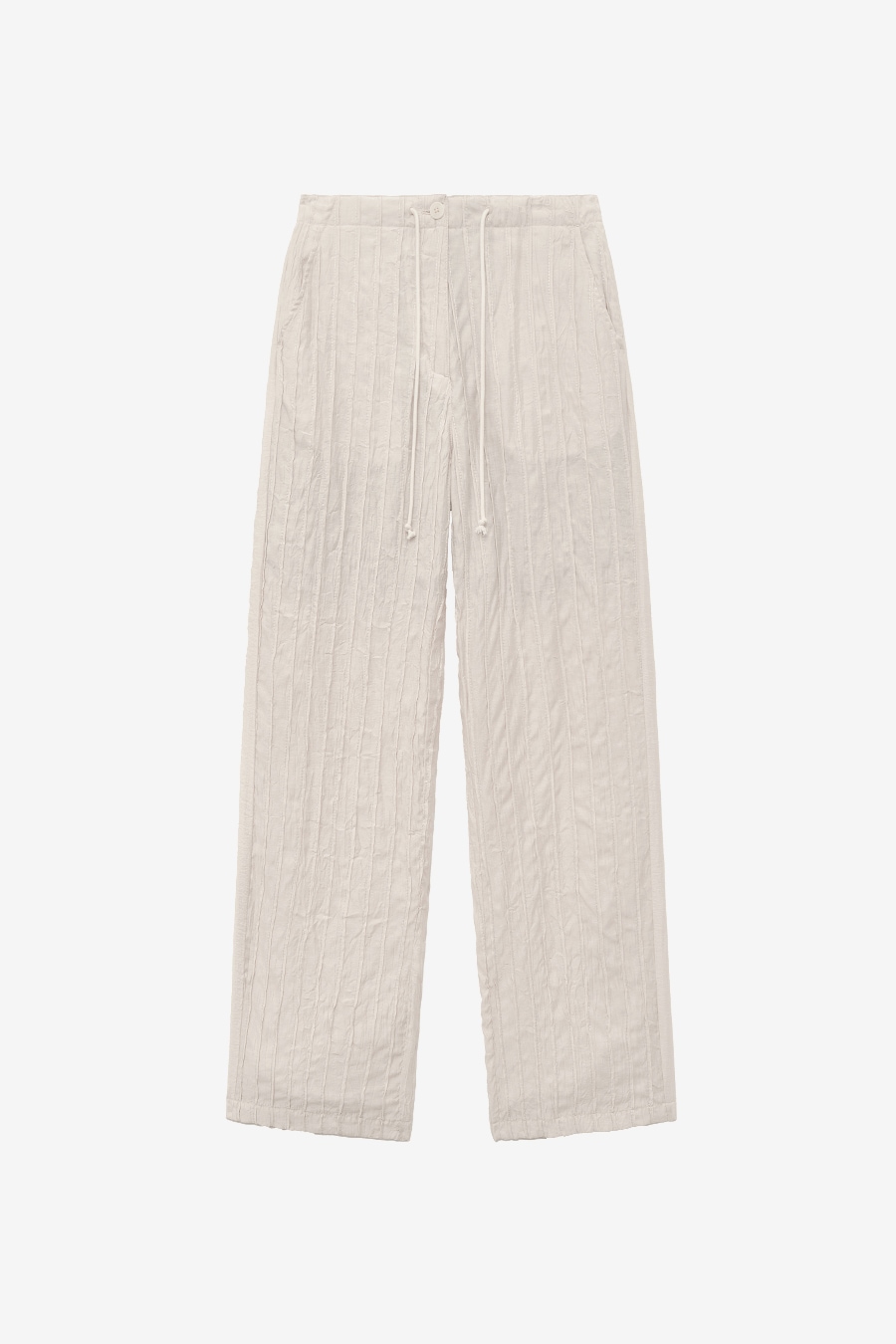 【INSILENCE】 PLEATS PANTS : BEIGE