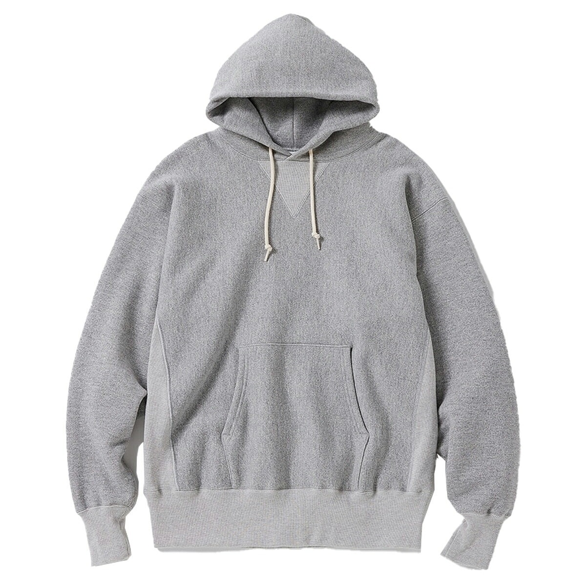 トゥルートゥーアーカイブス リバースウィーブ フーデッドスウェットシャツ シルバーグレー パーカー c3-a118