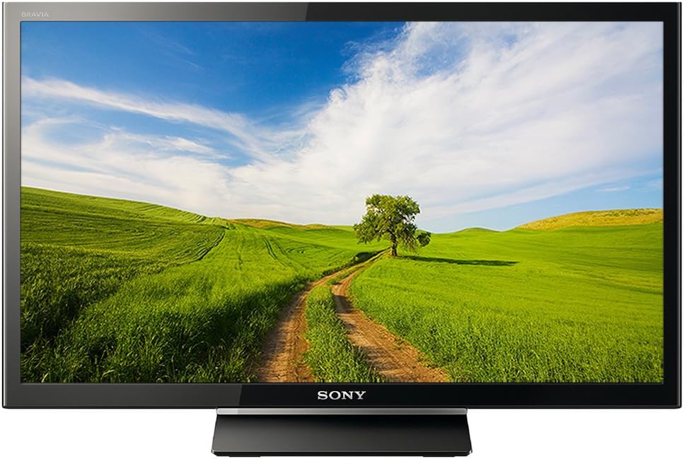 【動作確認済】【中古】本体・リモコンのみ ソニー 24V型 液晶 テレビ ブラビア KJ-24W450D ブラック 2016年製