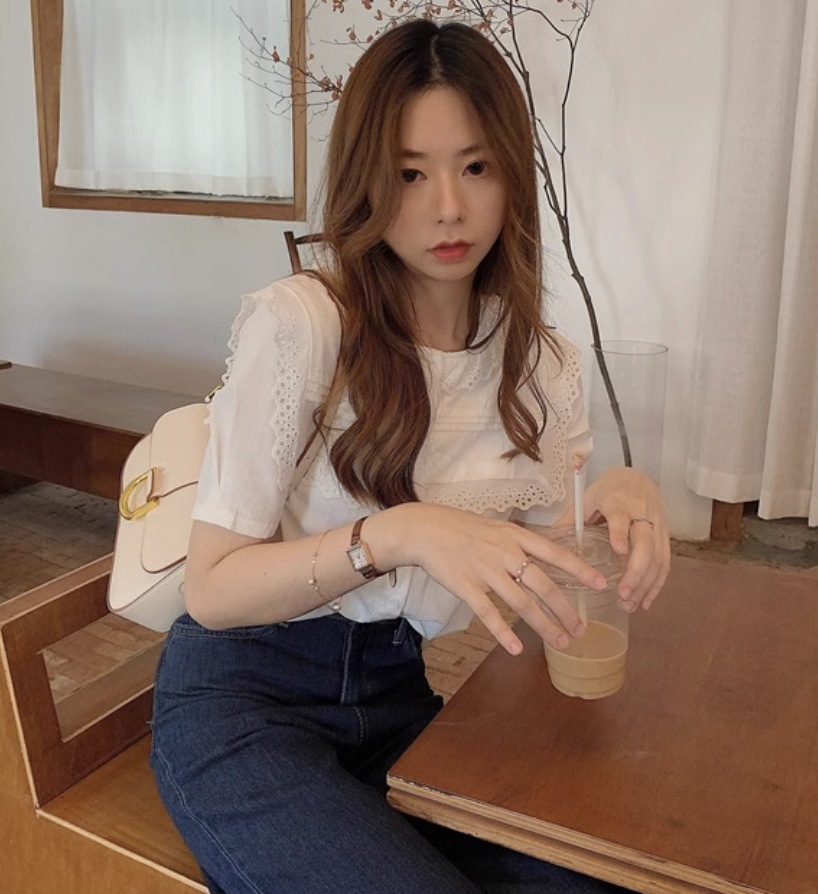 トップス デート モテアイテム シャツブラウス レース 襟付き コットン 大人可愛い きれいめ 上品 おしゃれ かっこいい 大人可愛い ラブリー キュート ガーリー クール モード系 セクシー 5,561円