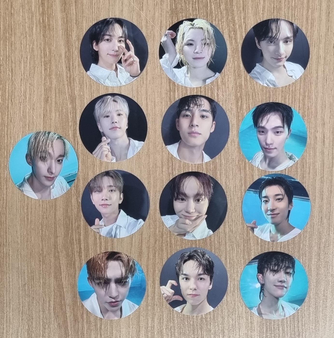 特典トレカ14枚セット SEVENTEEN SPILL THE FEELS CARAT VER