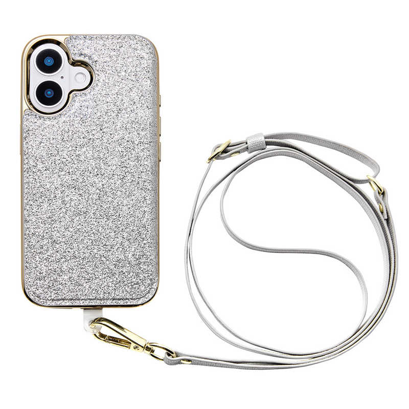CCCフロンティア　Cross Body Case Duo for iPhone 16 シャインシルバー　UNI-CSIP24M-2CBSS 5,552円
